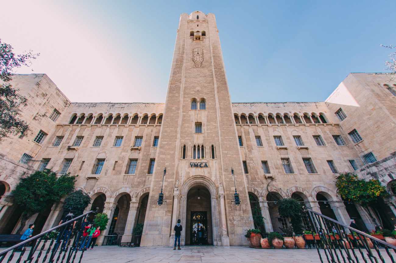 hotels in jeruslam near old city | ymca 3 arches